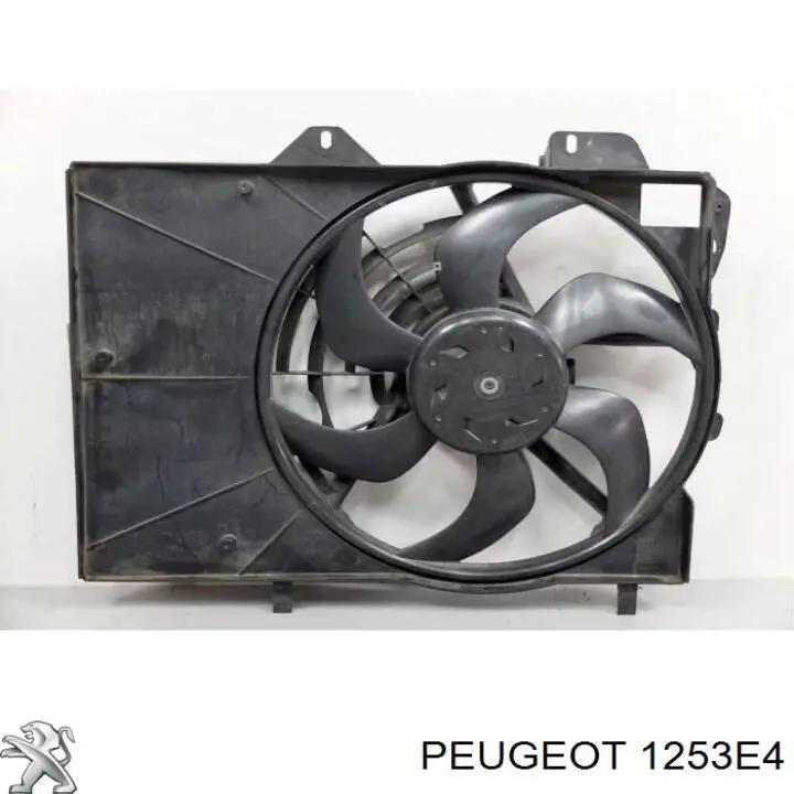 Вентилятор охолодження радіатора 1253E4 Peugeot/Citroen