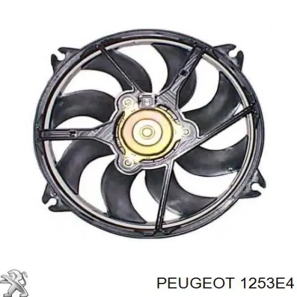 Вентилятор охолодження Peugeot/Citroen 1253E4