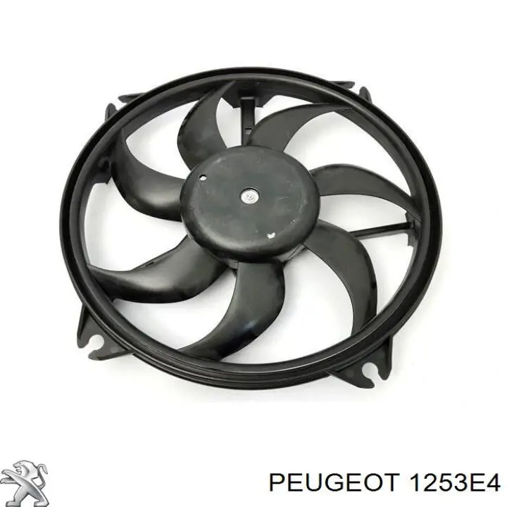 1253E4 Peugeot/Citroen Електровентилятор радіатора