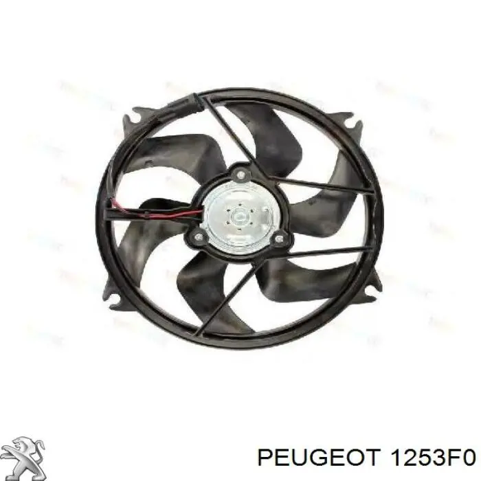 Вентилятор радіатора Peugeot/Citroen 1253F0 ціна, від 46.83 USD