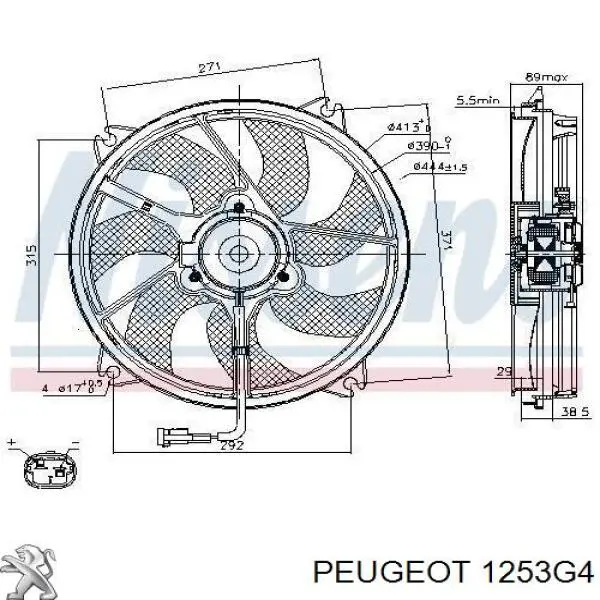 Вентилятор радіатора Thermotec D8P011TT ціна, від 271.28 USD