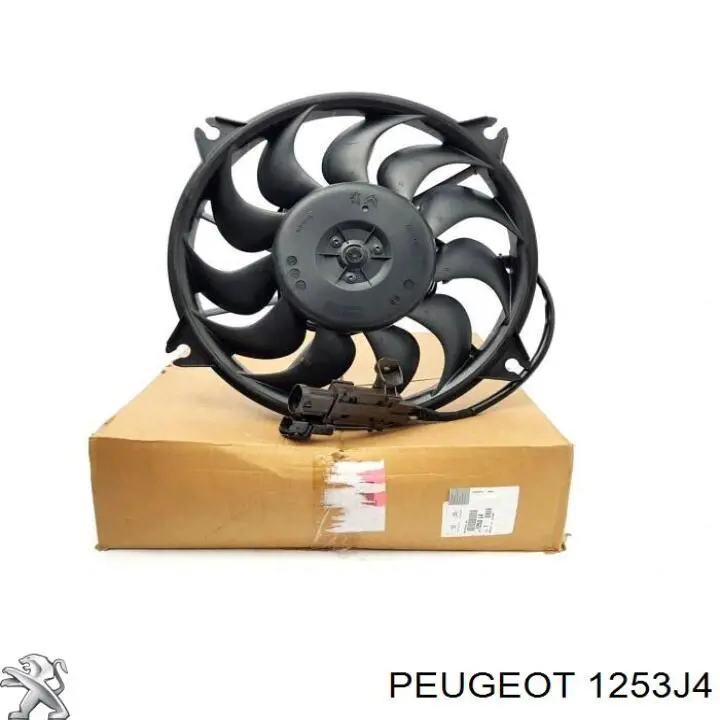Вентилятор охолодження радіатора 1253J4 Peugeot/Citroen