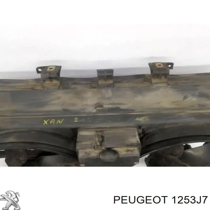 Вентилятор радіатора Peugeot/Citroen 1253J7 ціна, від 20.34 USD