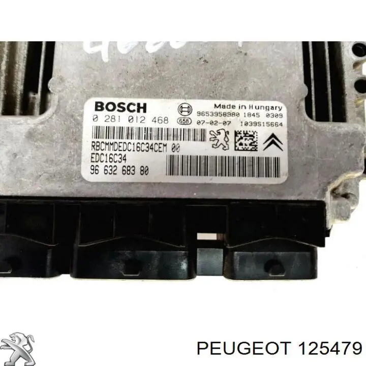 Купити 125479 Peugeot/Citroen Електровентилятор охолодження в зборі (двигун + крильчатка)