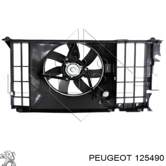Вентилятор/крильчатка радіатора охолодження Peugeot/Citroen 125490 ціна, від 58.73 USD