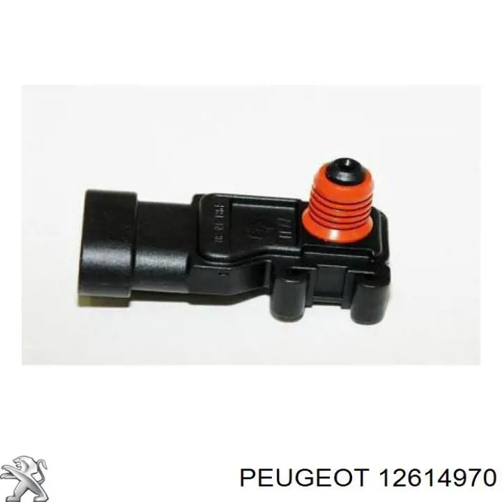 12614970 Peugeot/Citroen датчик тиску у впускному колекторі, map