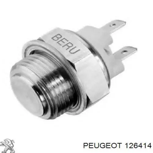 126414 Peugeot/Citroen термо-датчик включення вентилятора радіатора