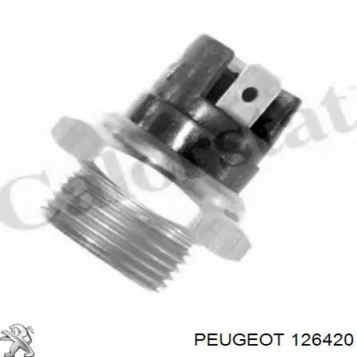 126420 Peugeot/Citroen термо-датчик включення вентилятора радіатора