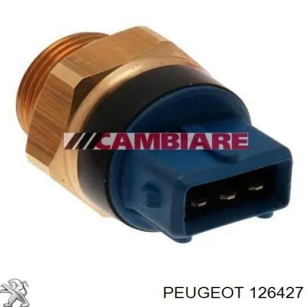 Датчик температури радіатора Peugeot/Citroen 126427 ціна, від 13.26 USD