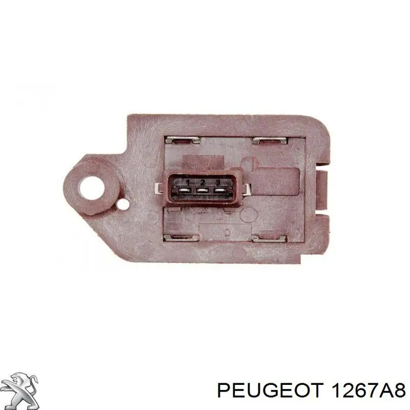 1267A8 Peugeot/Citroen регулятор оборотів вентилятора