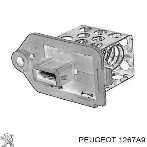1267A9 Peugeot/Citroen регулятор оборотів вентилятора