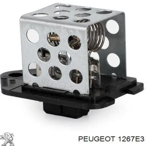 1267E3 Peugeot/Citroen регулятор оборотів вентилятора