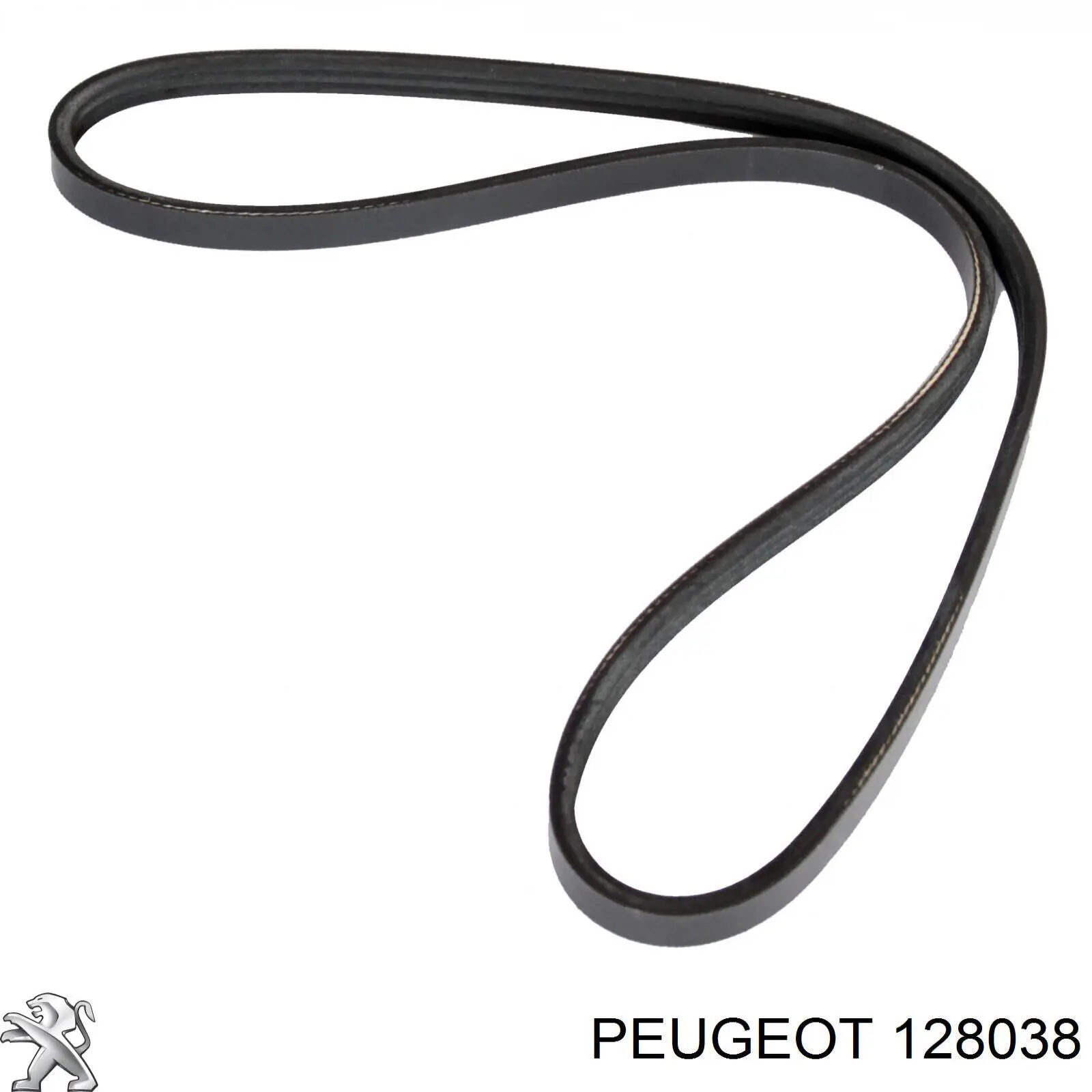128038 Peugeot/Citroen ремінь приводний, агрегатів