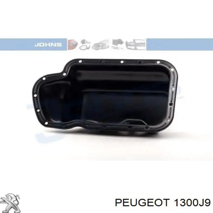 Радіатор 1300J9 Peugeot/Citroen