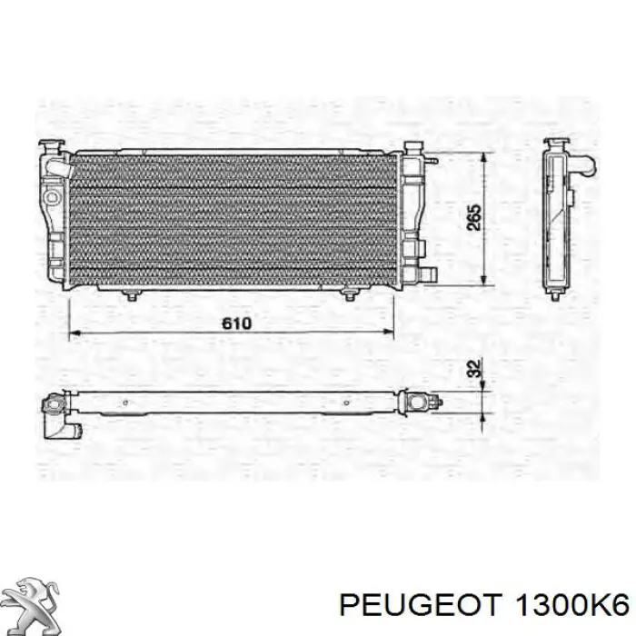 Купити 572208A4 Polcar Радіатор двигуна