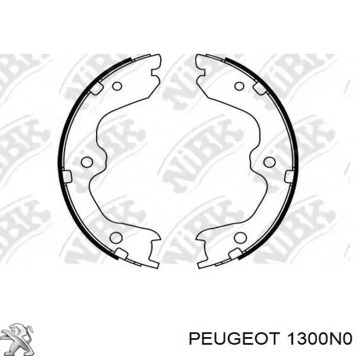 1300N0 Peugeot/Citroen Радіатор охолодження двигуна