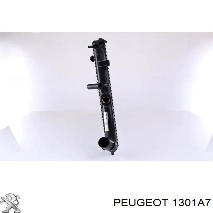 1301A7 Peugeot/Citroen Радіатор охолодження двигуна