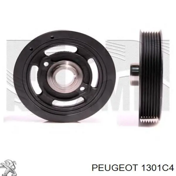 Радіатор охолодження Peugeot/Citroen 1301C4