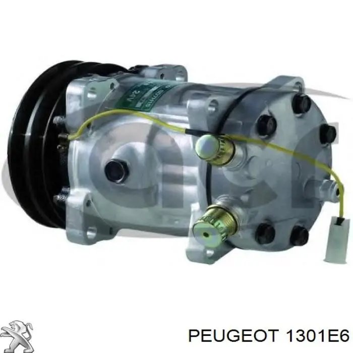 1301E6 Peugeot/Citroen радіатор охолодження двигуна