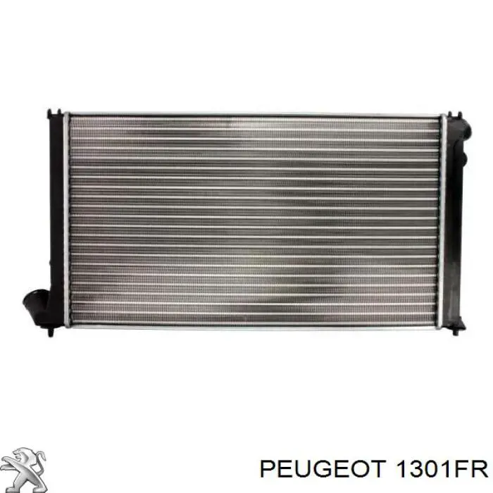 1301FR Peugeot/Citroen радіатор охолодження двигуна