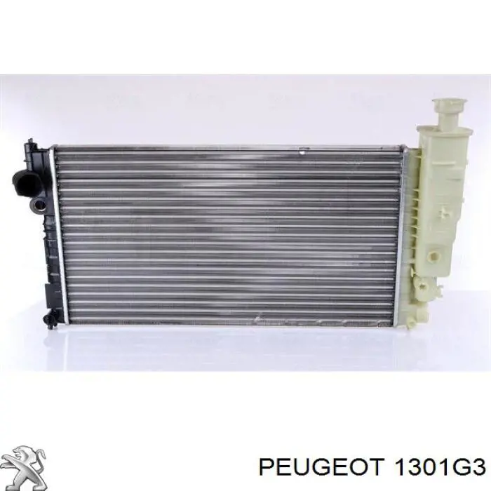 1301G3 Peugeot/Citroen радіатор охолодження двигуна