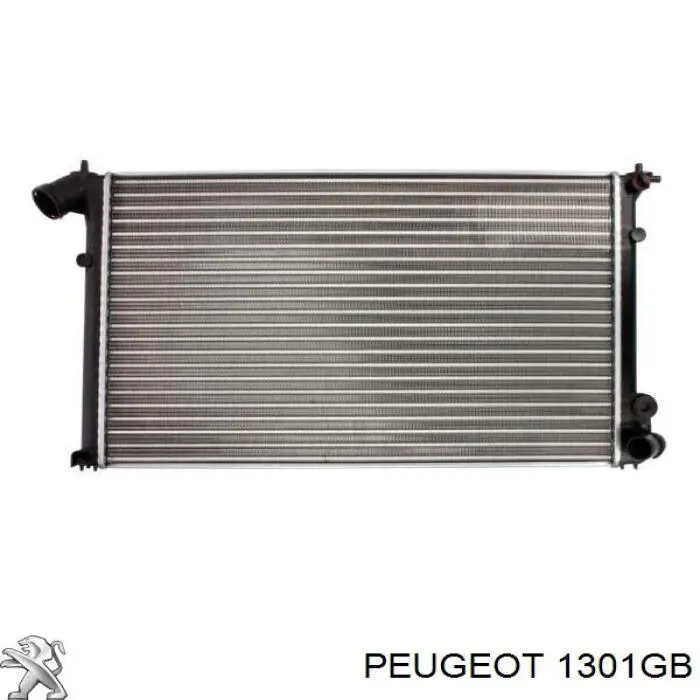 1301GB Peugeot/Citroen радіатор охолодження двигуна