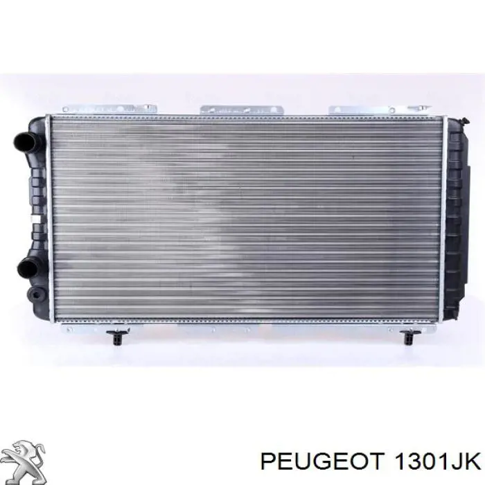 1301JK Peugeot/Citroen радіатор охолодження двигуна