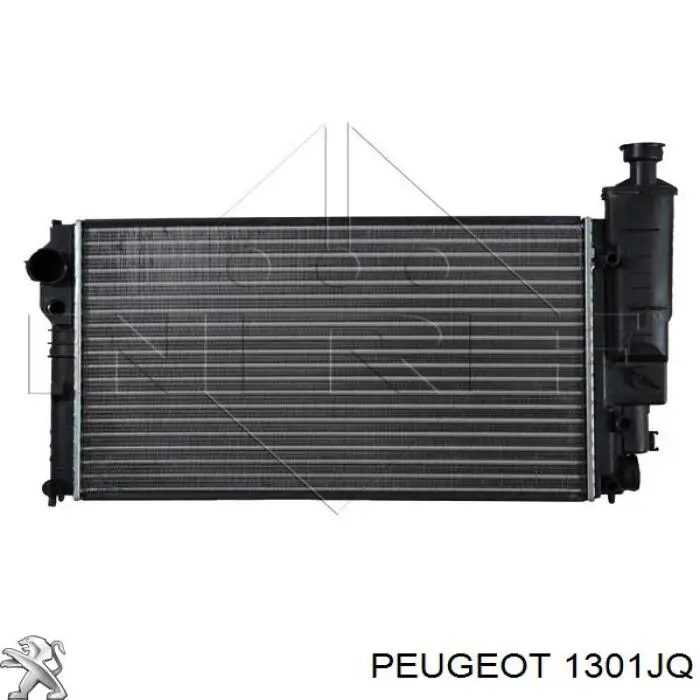 1301JQ Peugeot/Citroen радіатор охолодження двигуна