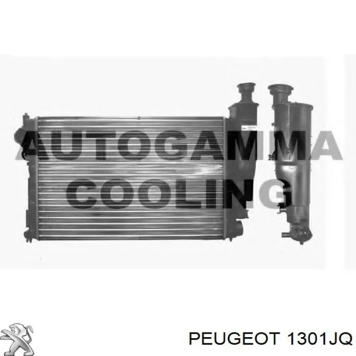 1301JQ Peugeot/Citroen Радіатор охолодження двигуна