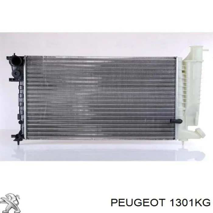 1301KG Peugeot/Citroen радіатор охолодження двигуна