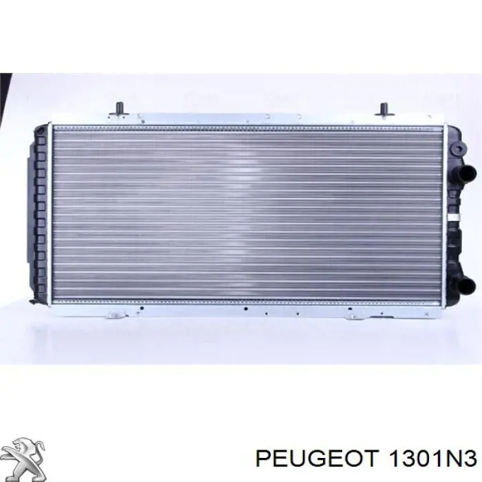 Радіатор охолодження двигуна 1301N3 Peugeot/Citroen