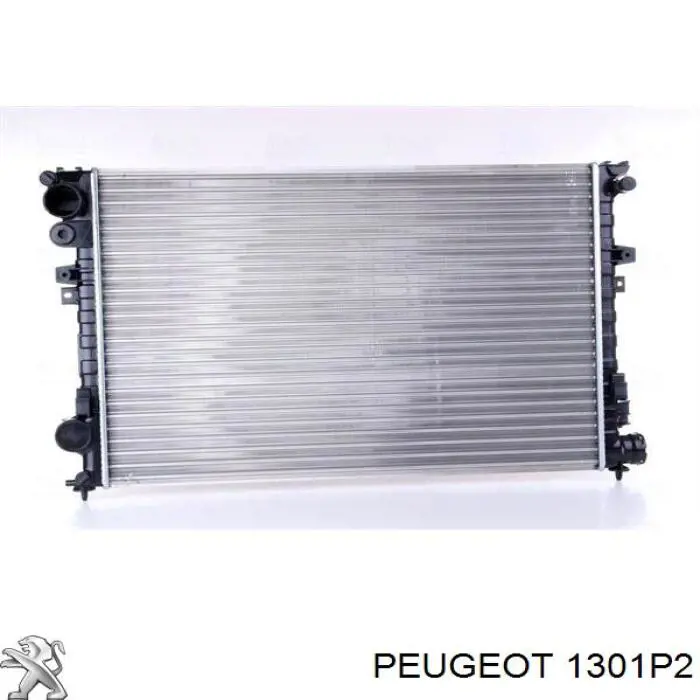 Купити 1301P2 Peugeot/Citroen Радіатор двигуна