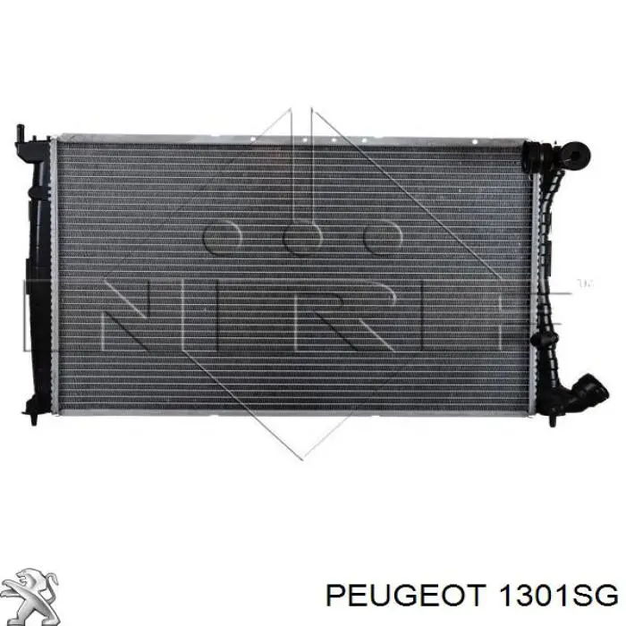 Радіатор основний Peugeot/Citroen 1301SG ціна, від 68.60 USD