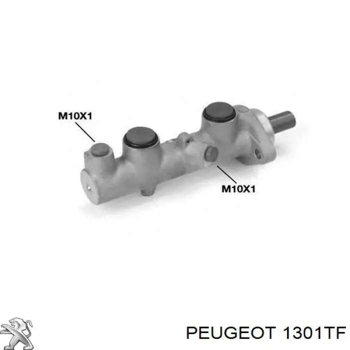 1301TF Peugeot/Citroen радіатор охолодження двигуна