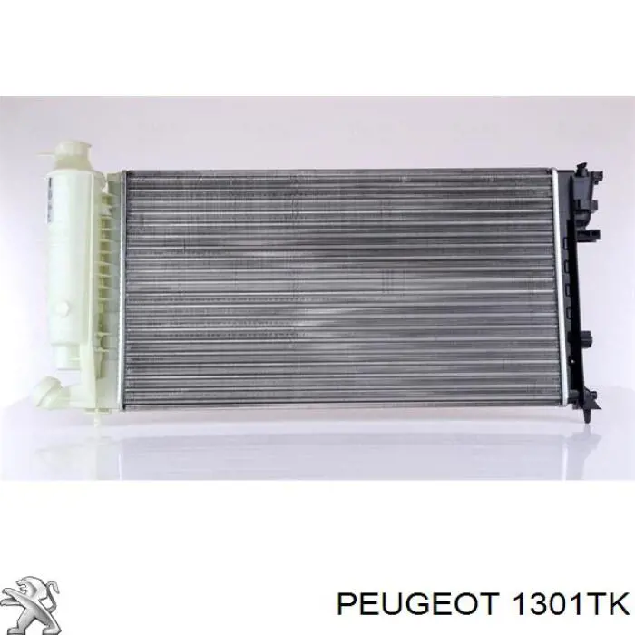 1301TK Peugeot/Citroen радіатор охолодження двигуна