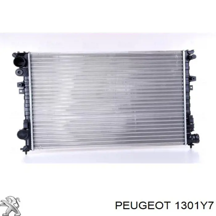1301Y7 Peugeot/Citroen радіатор охолодження двигуна