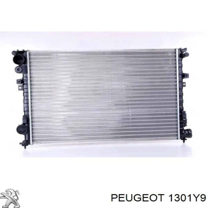 1301Y9 Peugeot/Citroen радіатор охолодження двигуна