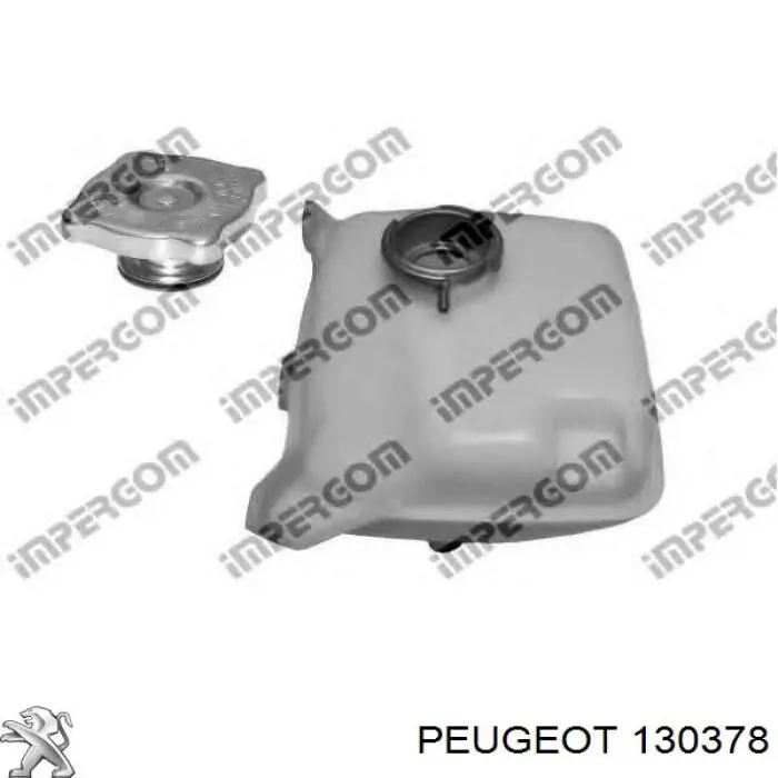 130378 Peugeot/Citroen Розширювальний бачок охолодження