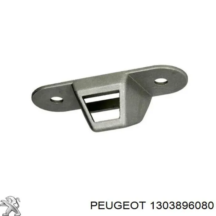 Купити 1303896080 Peugeot/Citroen Петля-зачіп (відповідна частина) замка задніх двостулкових дверей, лівий нижний
