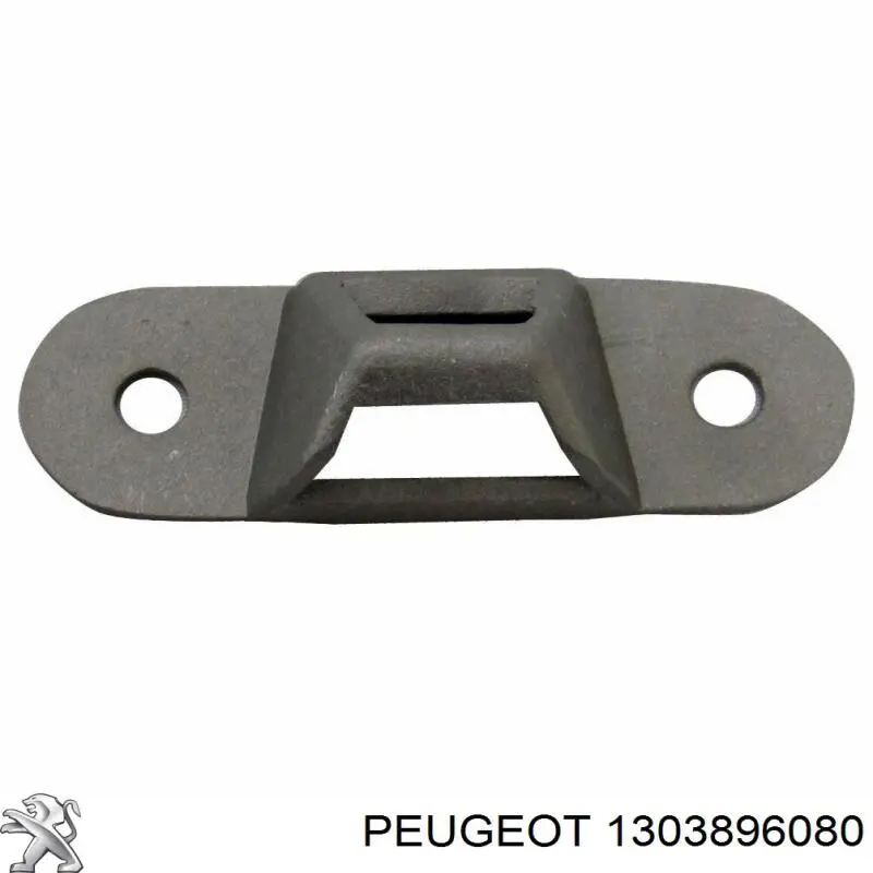 1303896080 Peugeot/Citroen Петля-зачіп (відповідна частина) замка задніх двостулкових дверей, лівий нижний