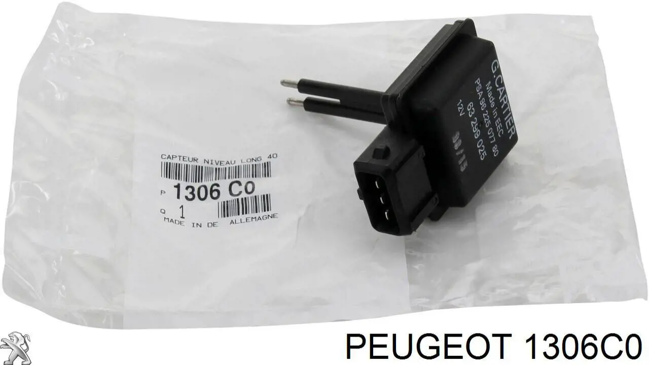 1306C0 Peugeot/Citroen датчик рівня охолоджуючої рідини в бачку