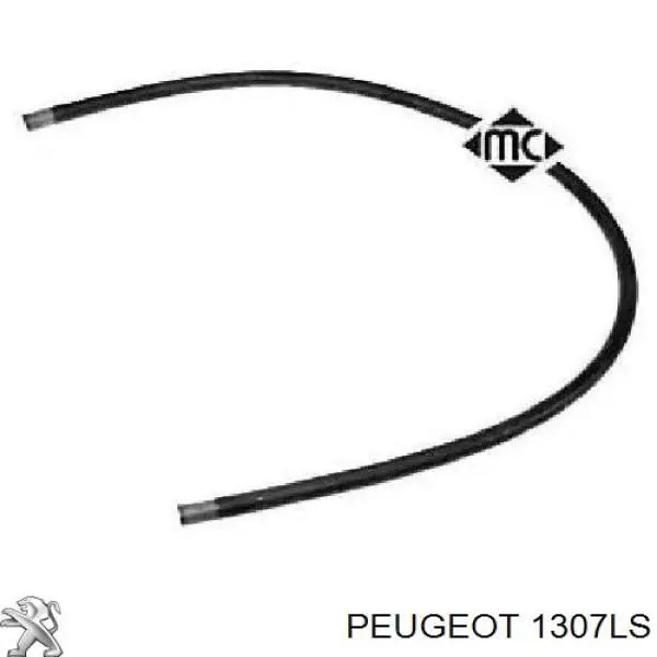 Купити 1307LS Peugeot/Citroen Шланг розширювального бачка, верхній