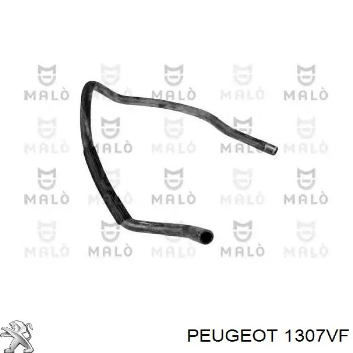 Купити 1307VF Peugeot/Citroen Шланг радіатора опалювача/пічки, подача