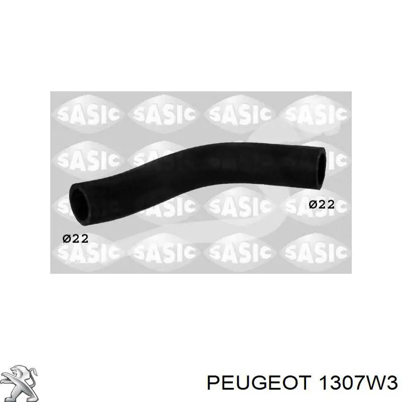 Шланг/патрубок системи охолодження Peugeot/Citroen 1307W3 ціна, від 2.76 USD