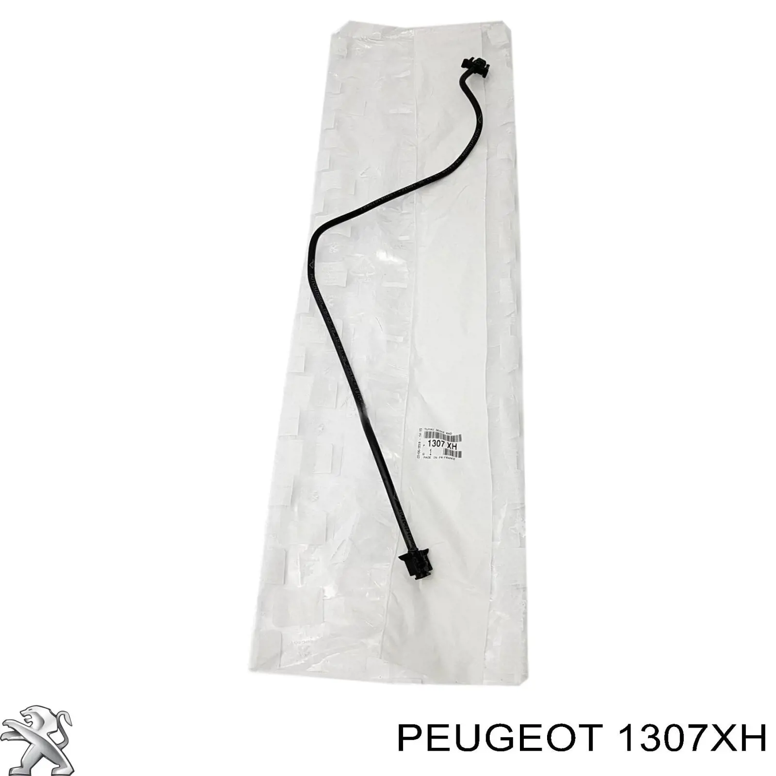 1307XH Peugeot/Citroen шланг/патрубок системи охолодження