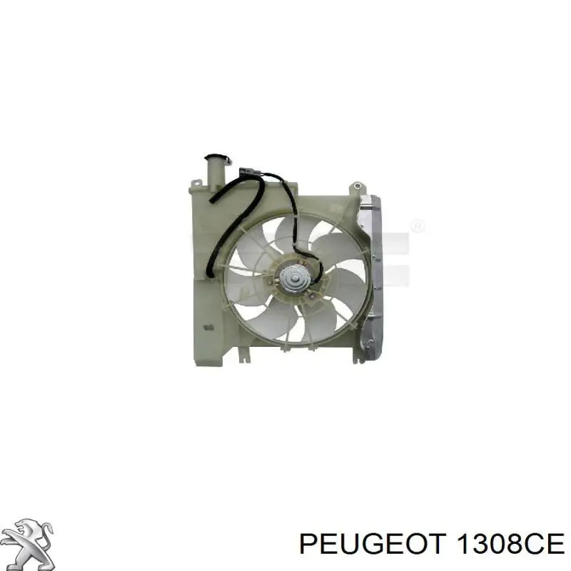 Дифузор (кожух) радіатора охолодження Peugeot/Citroen 1308CE ціна, від 143.30 USD