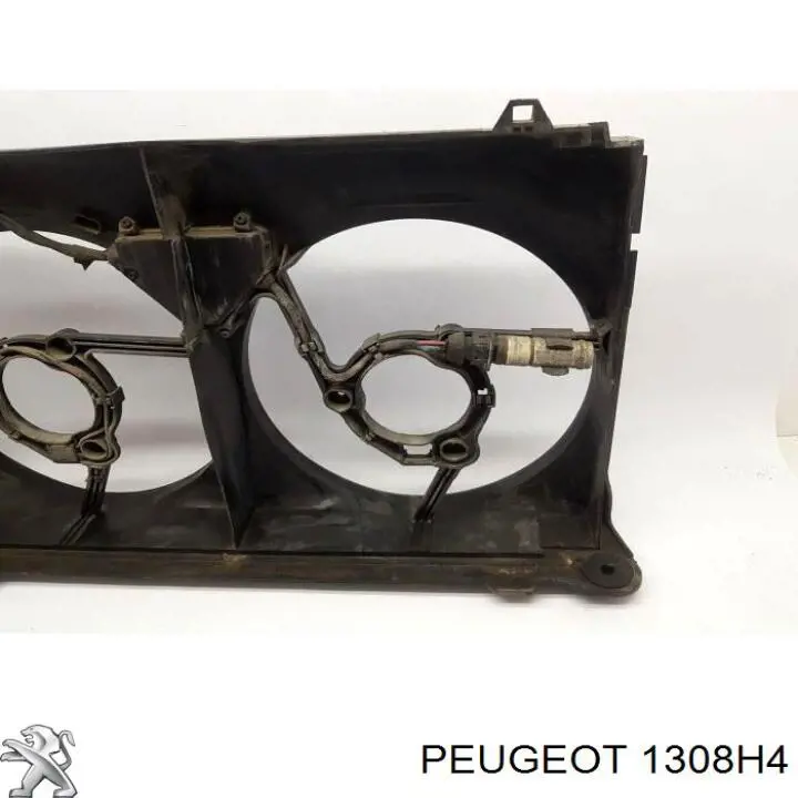 Дифузор (кожух) радіатора охолодження Peugeot/Citroen 1308H4 ціна, від 138.48 USD