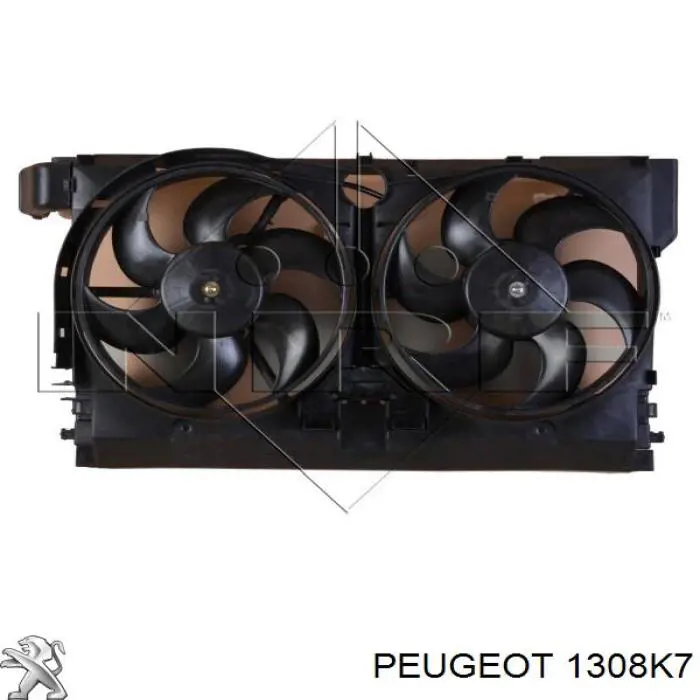 Дифузор (кожух) радіатора охолодження Peugeot/Citroen 1308L0 ціна, від 49.27 USD
