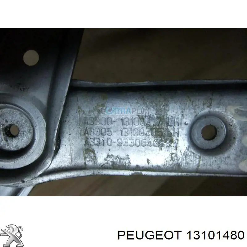 13101480 Peugeot/Citroen Мотор склопідйомника водійських дверей