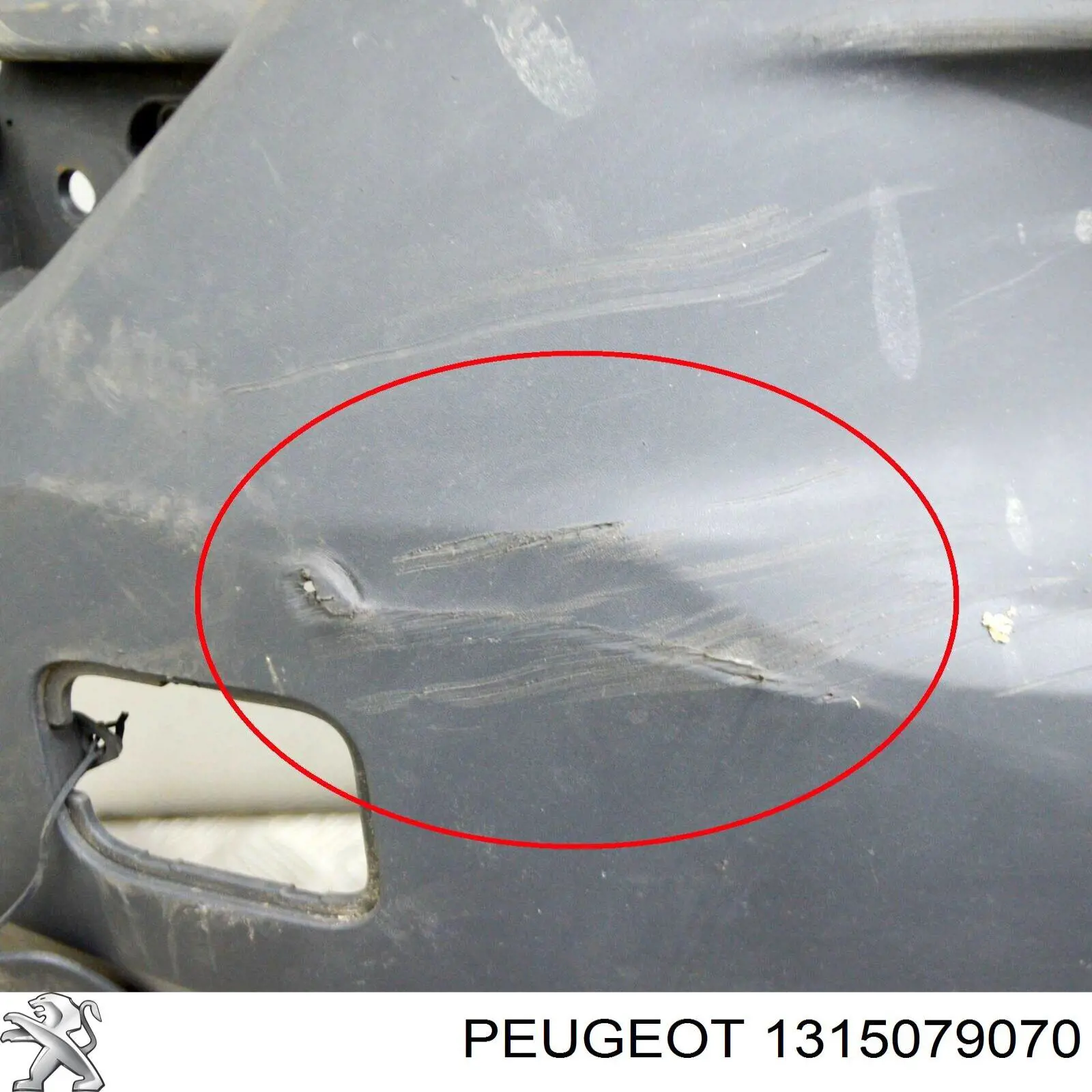 FT91022G Fast Бампер передній ікло праве
